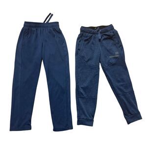 Boys Sweatpants jogger bundle navy Russell athletic works size 6